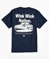 Donut Kids Wink Wink Nation Navy T-Shirt