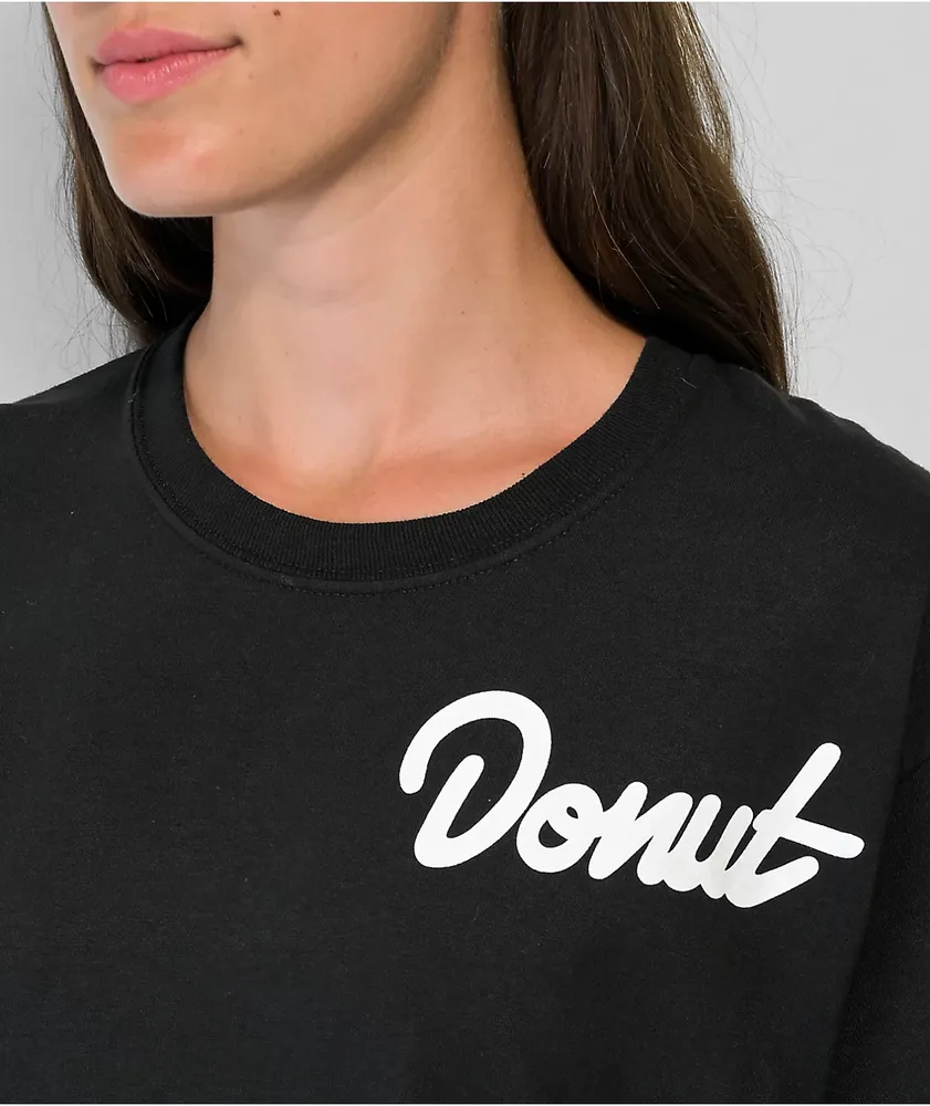 Donut Logo Black T-Shirt