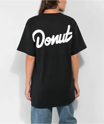 Donut Logo Black T-Shirt