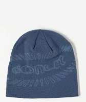 Donut Media Burst Navy Skully Beanie