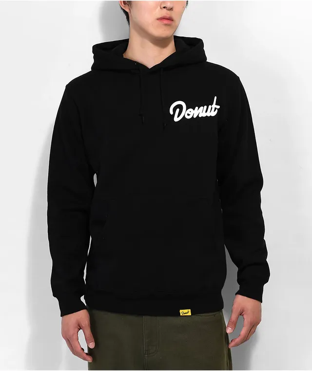 Donut OG Logo Black Hoodie