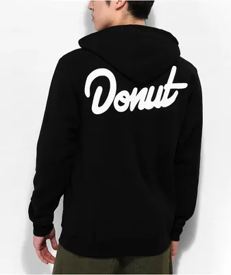Donut OG Logo Black Hoodie