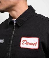 Donut Racing USA Black Canvas Jacket