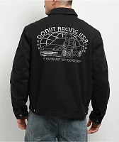 Donut Racing USA Black Canvas Jacket