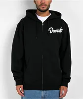 Donut Return Of The Boost Creeps Black Zip Hoodie 