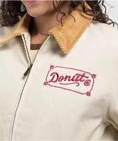 Donut Tan Canvas Jacket