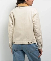 Donut Tan Canvas Jacket