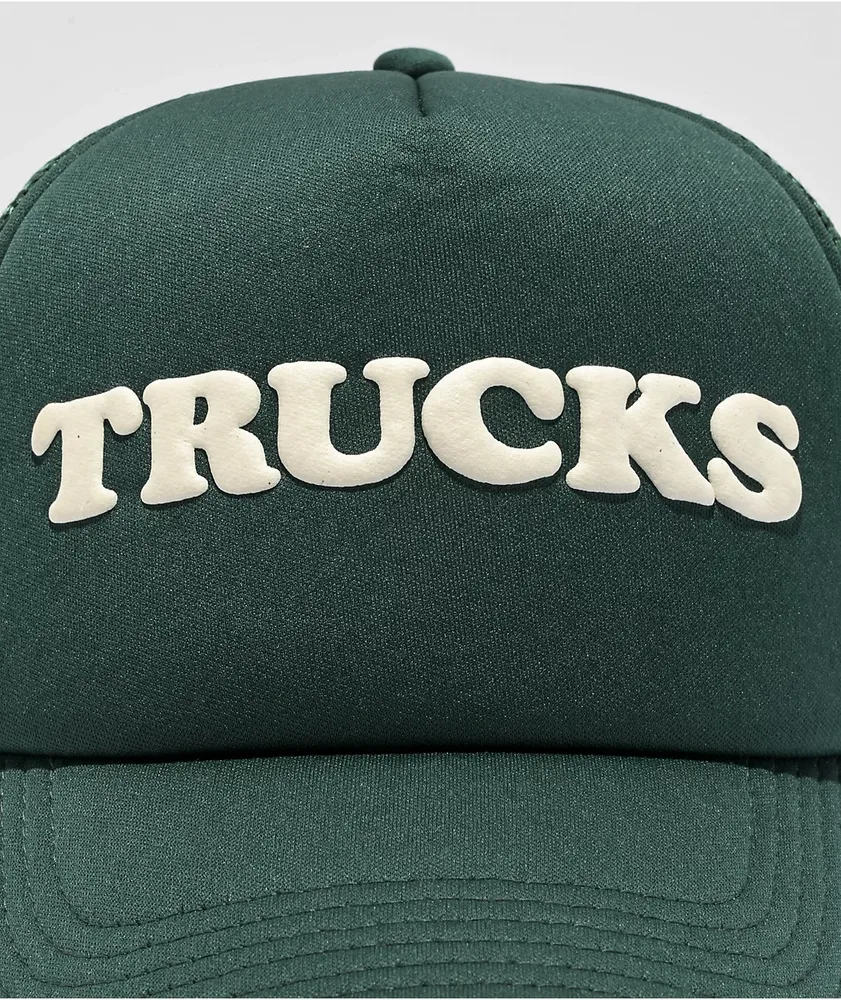 Donut Trucks Green Trucker Hat