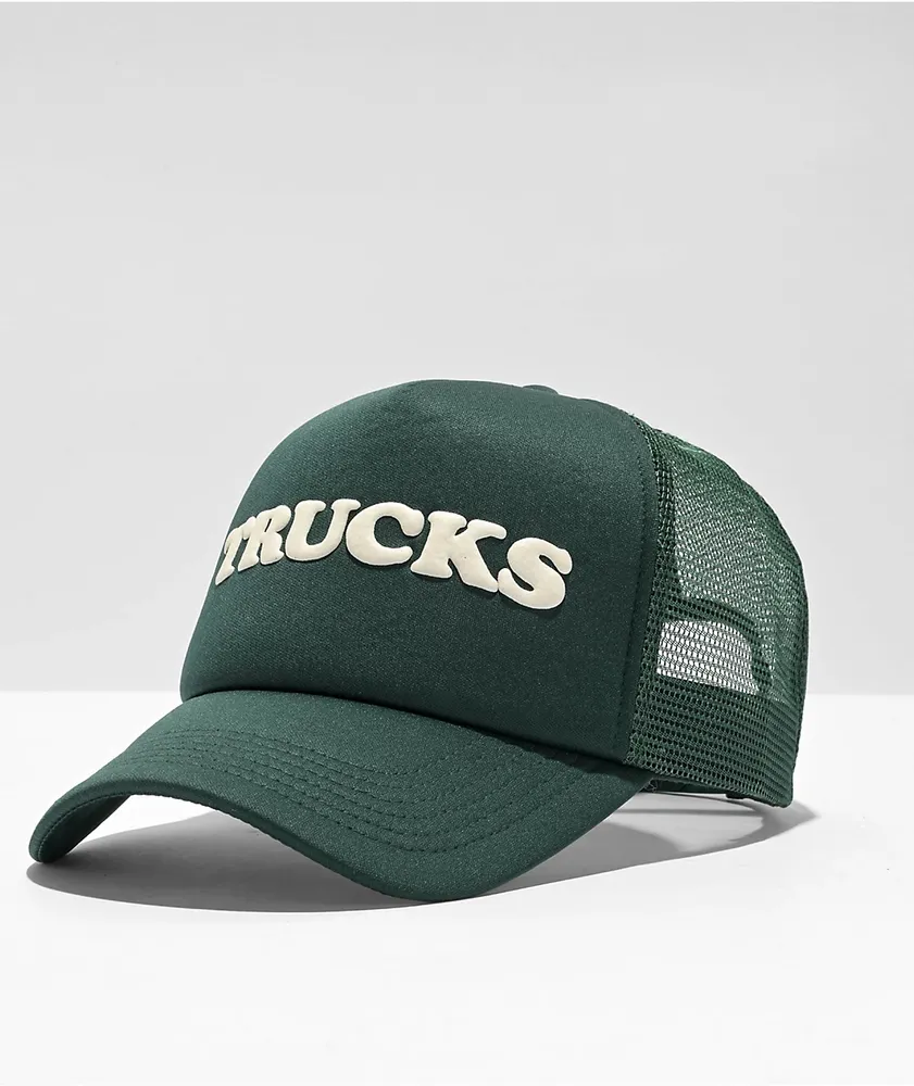 Donut Trucks Green Trucker Hat