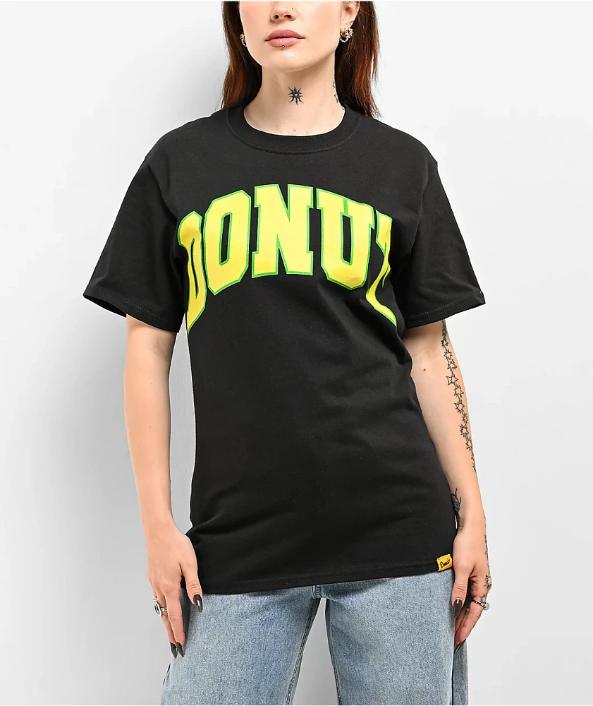 Donut University Black T-Shirt