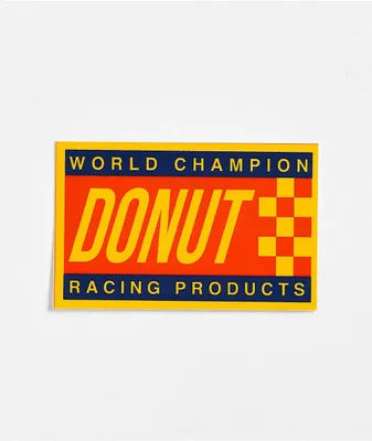 Donut World Champ Sticker