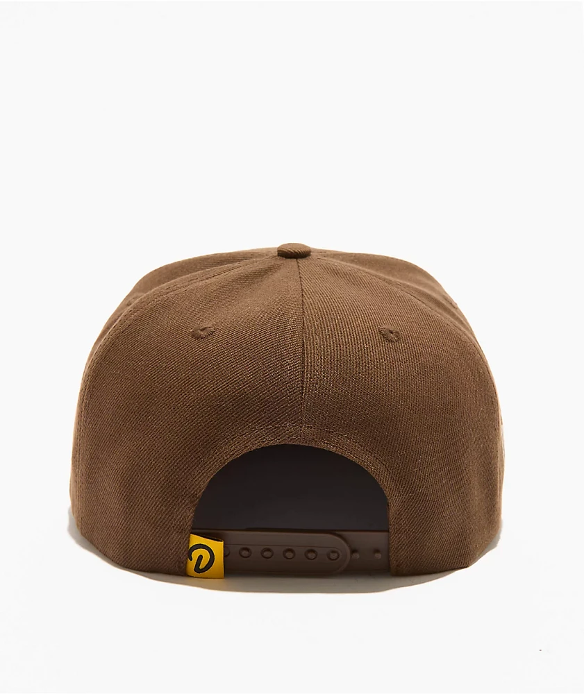 Donut World Champs Brown Snapback Hat
