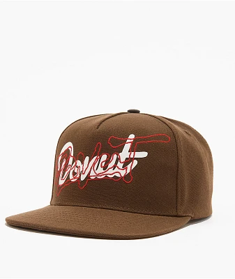 Donut World Champs Brown Snapback Hat