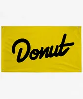 Donut Yellow Logo Banner