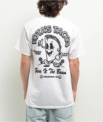 Donut Yota's Tacos White T-Shirt