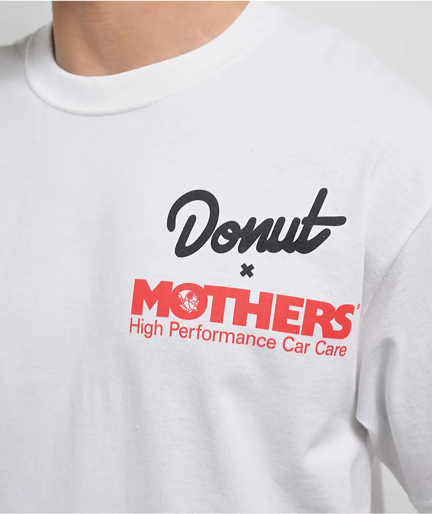 Donut x Mothers Car Care White T-Shirt