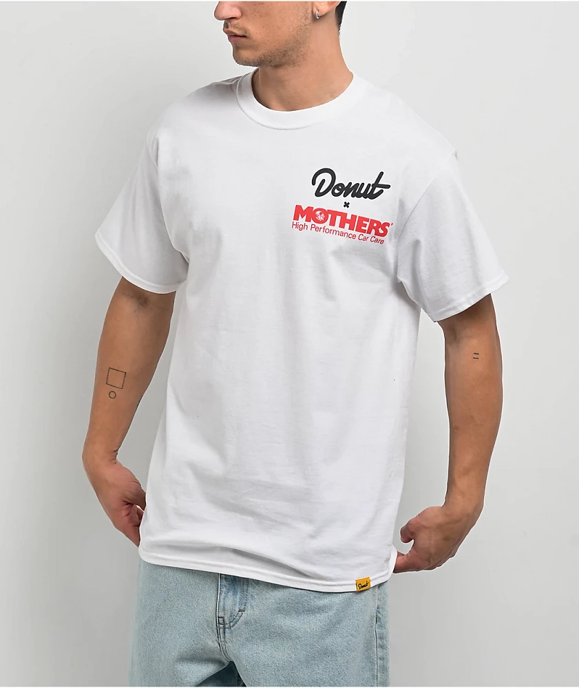 Donut x Mothers Car Care White T-Shirt