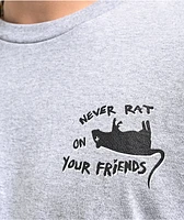 Doom Sayers Never Rat Grey T-Shirt