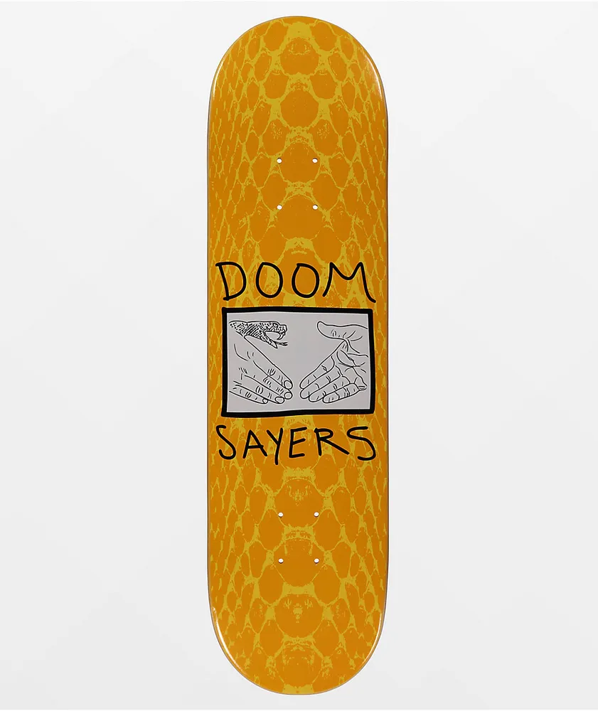 Doom Sayers Snake Skin 8.375" Skateboard Deck 