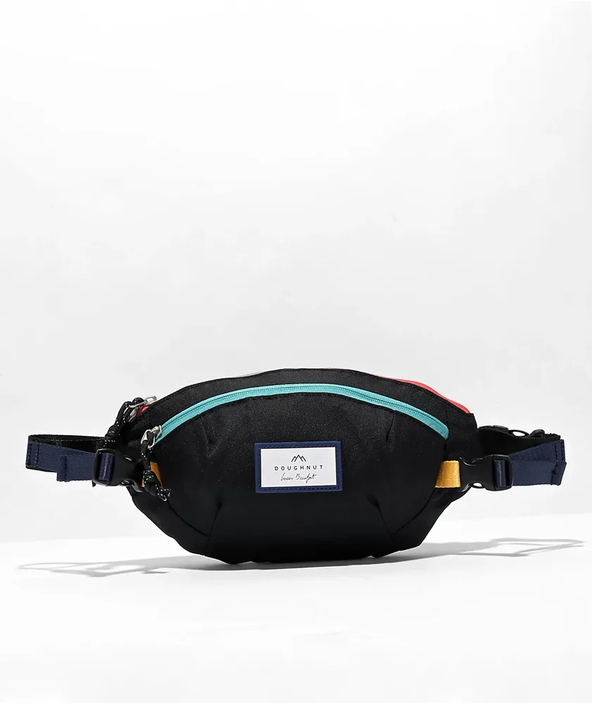 Doughnut x Lucas Seattle Black Fanny Pack