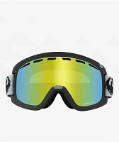 Dragon D1 OTG Grey & Gold Ion Snowboard Goggles