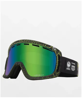 Dragon D1 OTG Lichen Green Snowboard Goggles