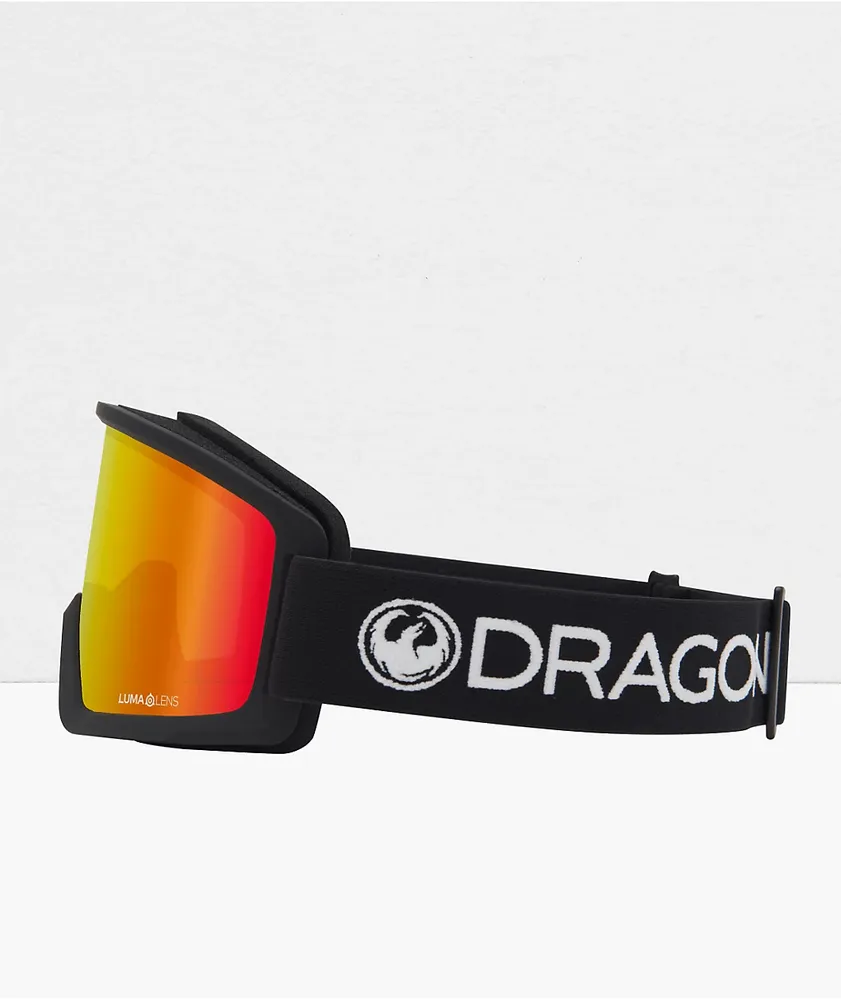 Dragon DX3 L OTG Black & Red Ion Snowboard Goggles