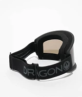 Dragon DX3 L OTG Blackout & Dark Smoke Snowboard Goggles