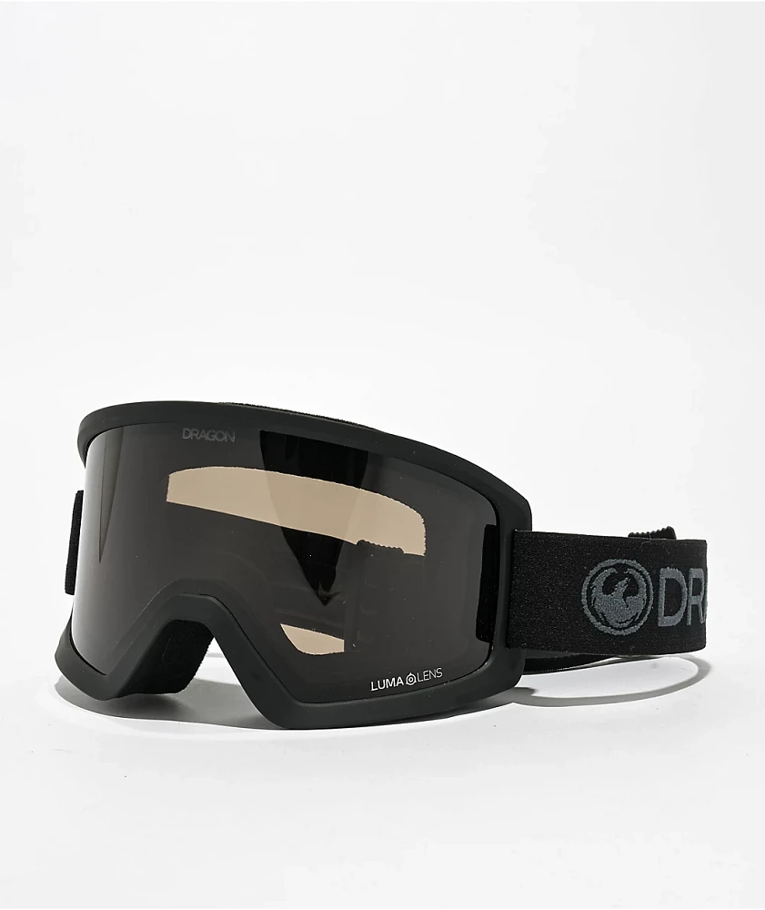 Dragon DX3 L OTG Blackout & Dark Smoke Snowboard Goggles