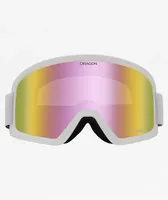 Dragon DX3 L OTG White & Pink Ion Snowboard Goggles