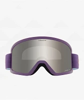 Dragon DX3 Plus OTG Deep Plum Snowboard Goggles