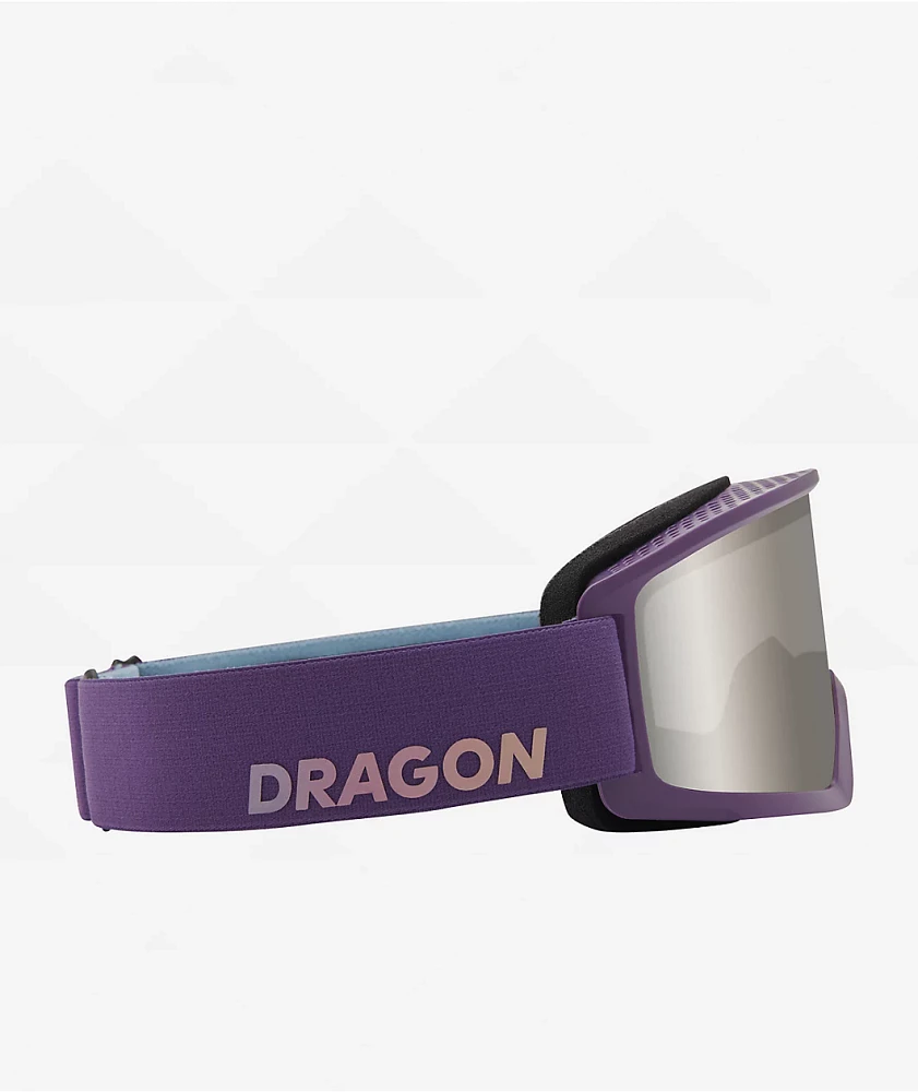 Dragon DX3 Plus OTG Deep Plum Snowboard Goggles