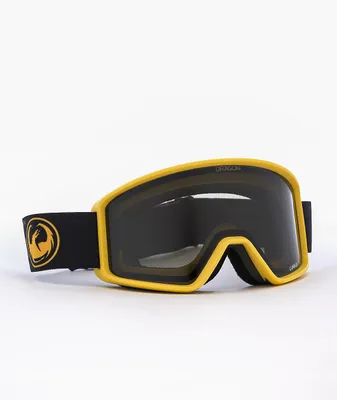 Dragon DXT OTG Lumalens Block Dark Smoke Snowboard Goggles 