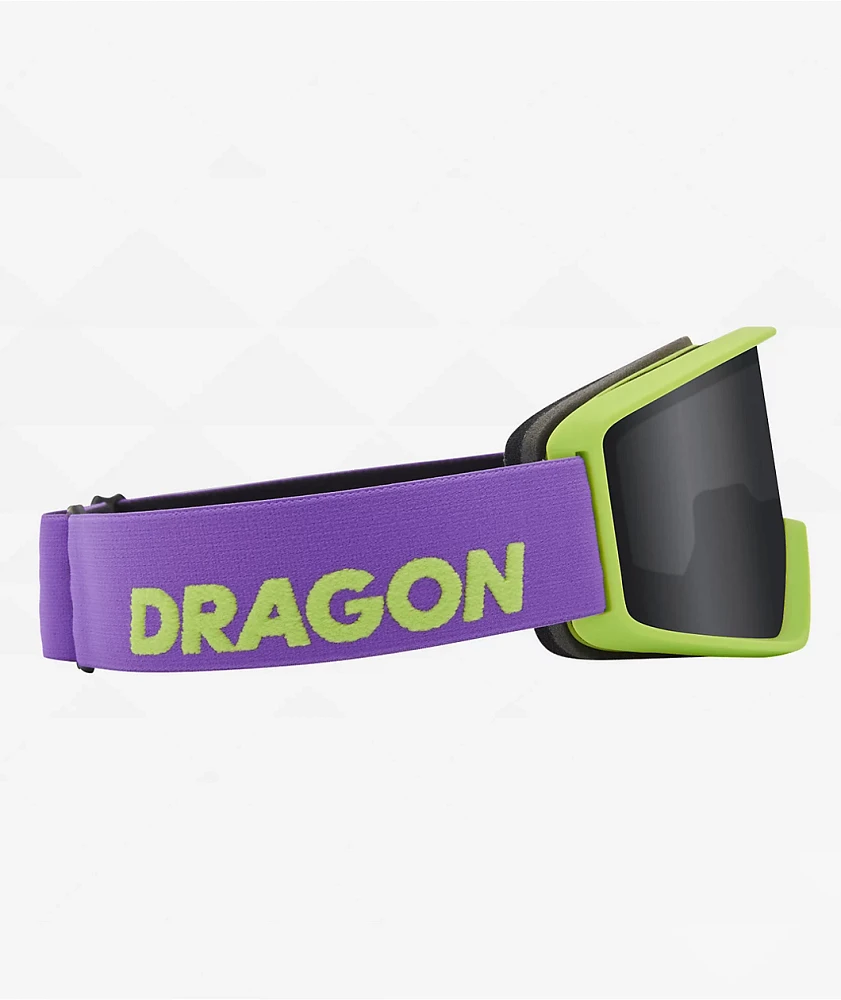 Dragon DXT OTG Murasaki & Dark Smoke Snowboard Goggles