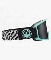 Dragon DXT OTG Wild Side & Dark Smoke Snowboard Goggles