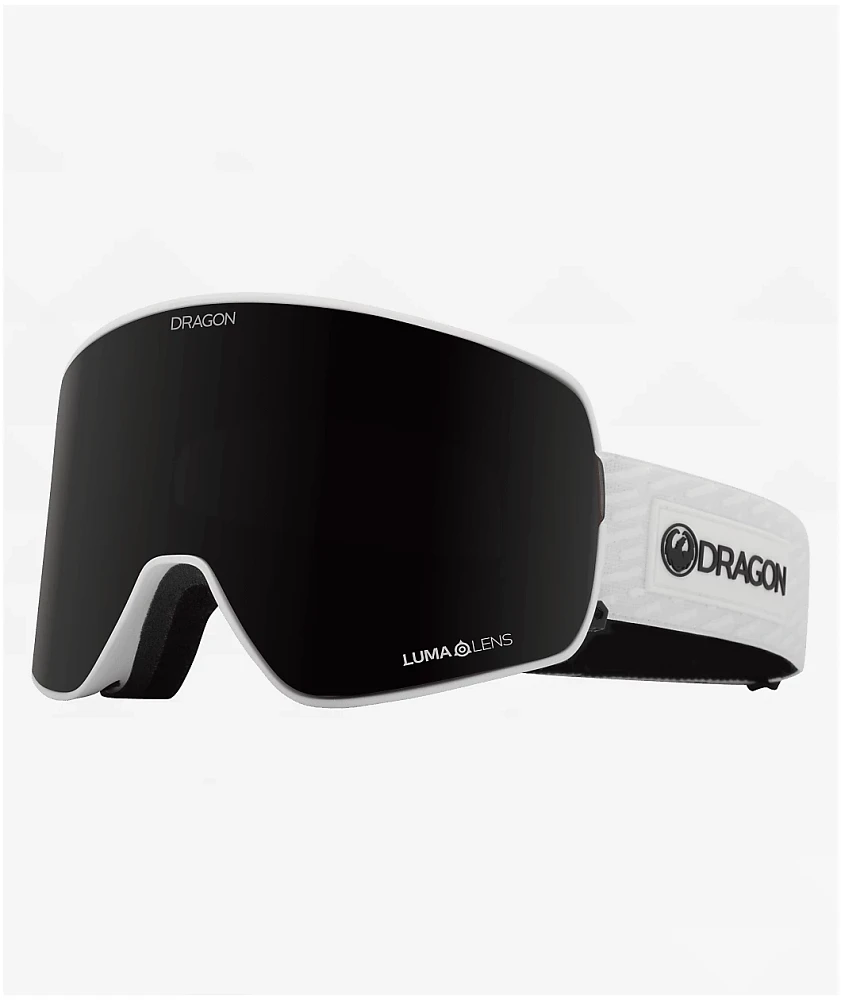 Dragon NFX2 Blizzard, Midnight, & Light Rose Snowboard Goggles