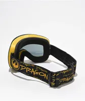 Dragon X1 Block Lumalens Dark Smoke Snowboard Goggles