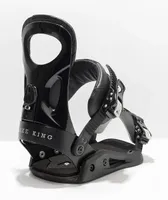 Drake King Black Snowboard Bindings 2022 