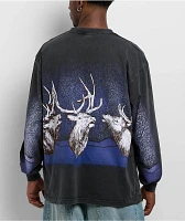 Dravus 100 Acre Wood Black Long Sleeve T-Shirt
