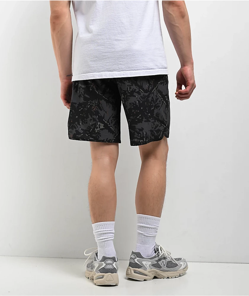Dravus Active Black Camo Shorts