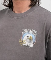 Dravus Americana Grey Wash T-Shirt