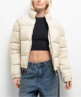 Dravus Aurora Cream Puffer Jacket