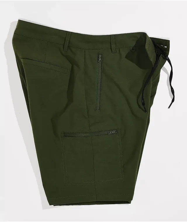 Empyre Darian Hunter Green Cargo Corduroy Skate Pants