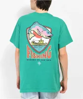 Dravus Bonded By The Sea Green T-Shirt