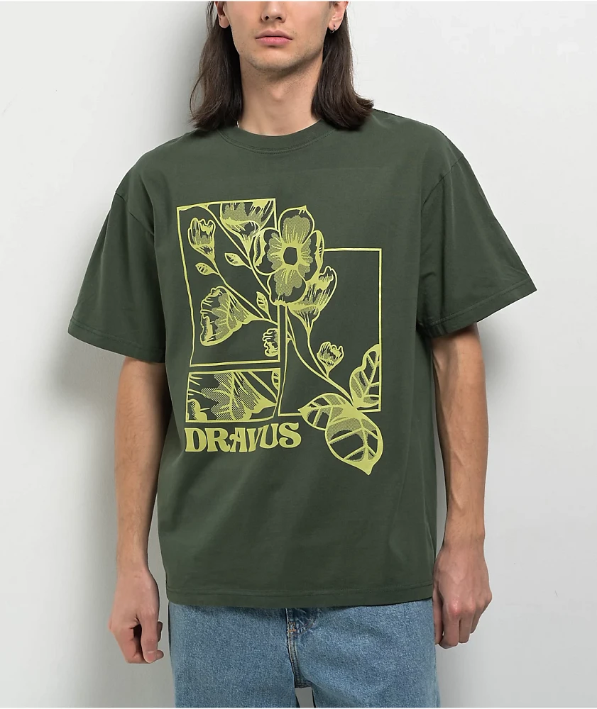 Dravus Boxed Forest Green T-Shirt