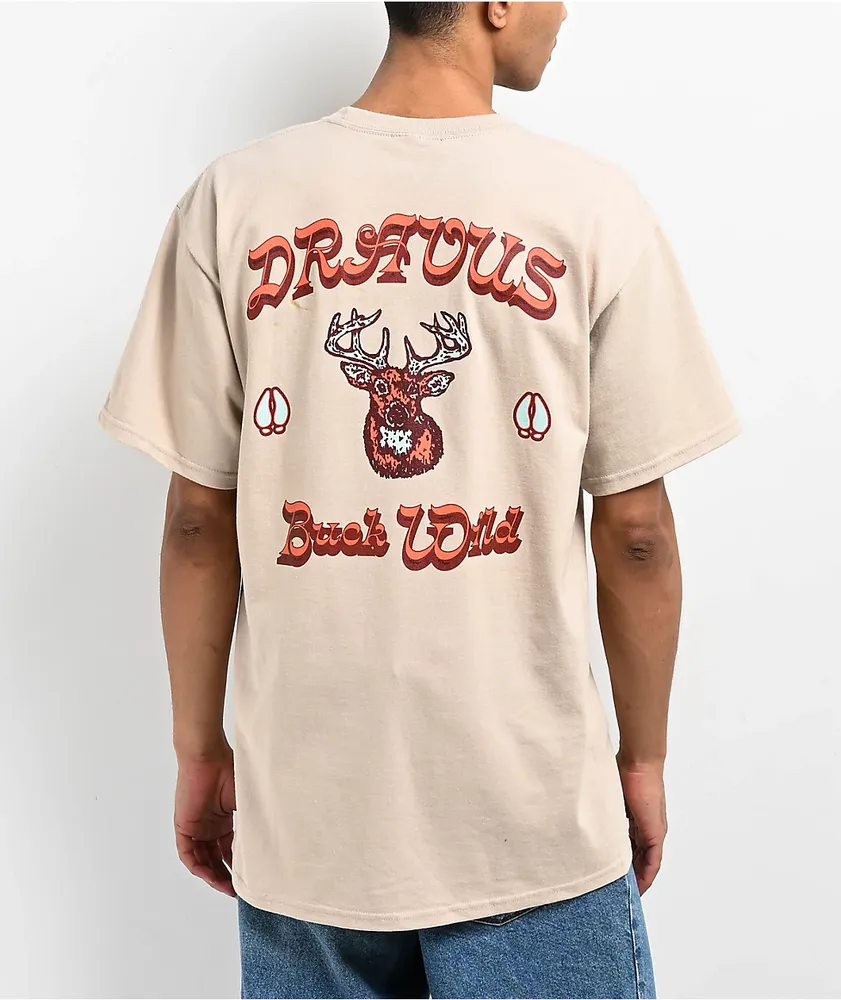 Dravus Buck Wild Sand T-Shirt