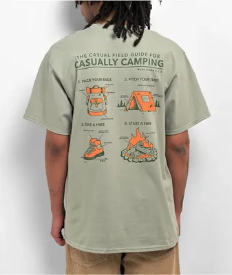Dravus Camping Sage T-Shirt