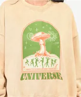 Dravus Carsen Universe Tan Crewneck Sweatshirt