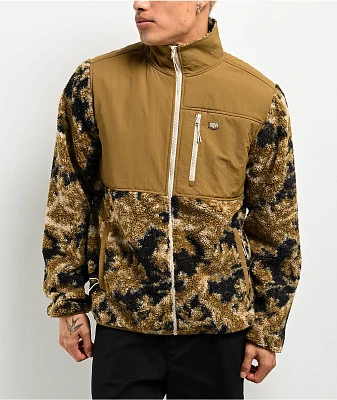 Dravus Condor Camo Sherpa Jacket