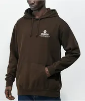 Dravus Deep Breaths Brown Hoodie